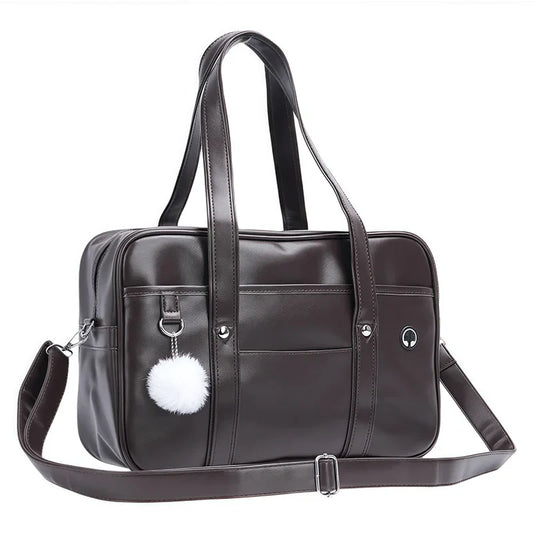 Japanese Schoolbag Women Handbag Shoulder Book Bag Uniform Bag Laptop Bag Commuter Briefcase Comic Con Tote Bags Crossbody Bags