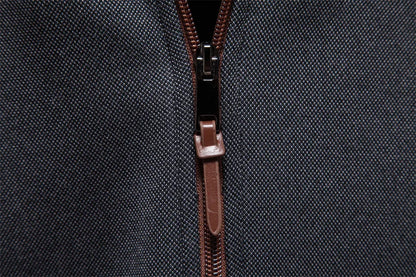 Y2K Zip Up Hoodie Men Solid Color Winter Warm Retro Streetwear Minimalist Design Sportswear Zipper Hooded Sweatshirts