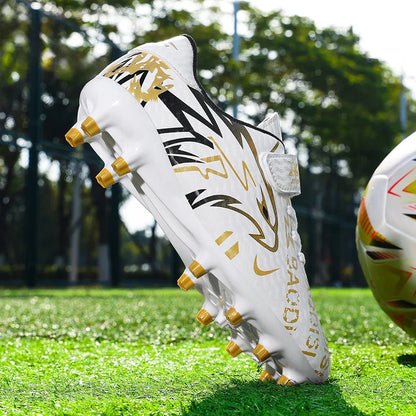 New Men Kids Soccer Shoes Non-Slip Football Boots Ultralight Cleats Match Grass Boys Professional Training Shoes Drop Shipping