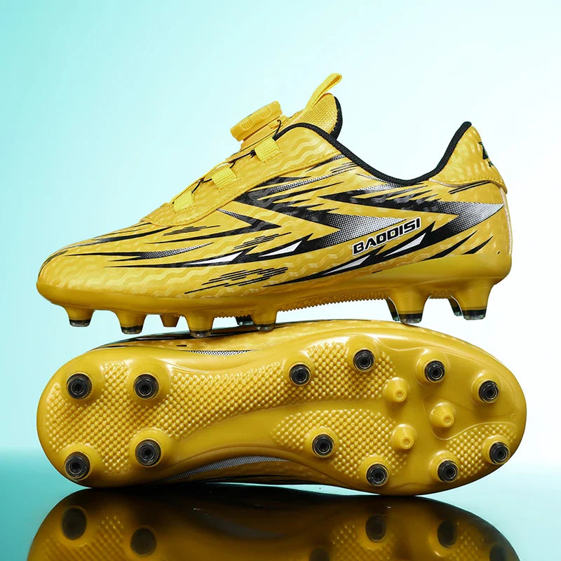 New Kids Society Cleats Soccer Shoes Professional Football Boots Boys Indoor Football Field Boots Original Sneaker Children Fast