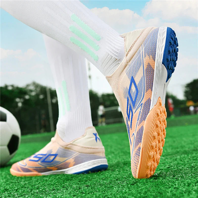 Men's football field boots ultra light grass indoor social training football shoes sports shoes TF/FG football shoes
