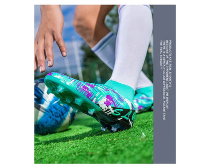 Professional Football Boots Men Soccer Shoes Society Football Cleats FG Lightweight Training Soccer Sneakers Outdoor Sports Shoe