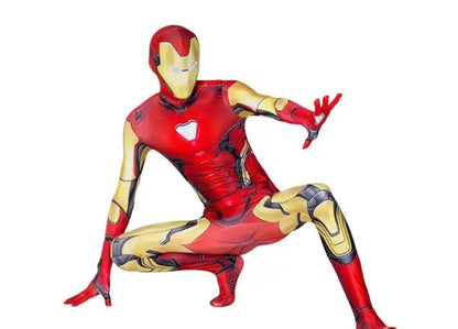 Halloween 3D  Costume Spandex Costume Superhero Luxury Bodysuit  Holiday Gift