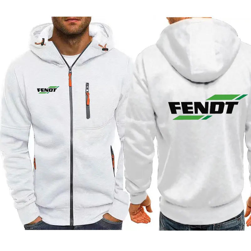 New Spring Autumn Fendt Hoodied Men's Fashion Long Sleeve Zipper Cotton Hip-Hop Harajuku Hoody Casual Jacket hoodies coat XXXL