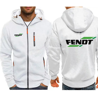 New Spring Autumn Fendt Hoodied Men's Fashion Long Sleeve Zipper Cotton Hip-Hop Harajuku Hoody Casual Jacket hoodies coat XXXL