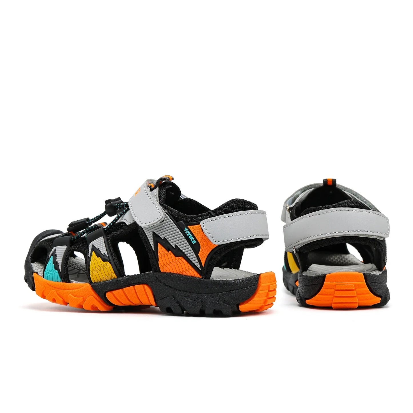 Boys Girls Sports Sandals Summer Kids Closed Toe Outdoor Sandals Athletic Water Shoes Sandals Child Pool Beach Sandals