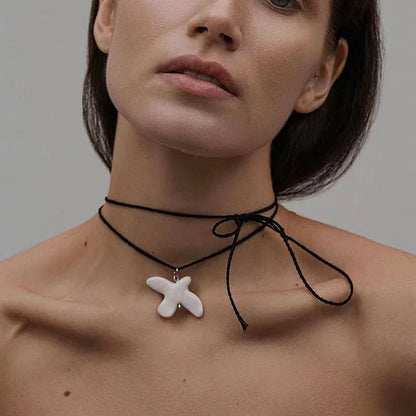 Fashion White Peace Dove Pendant Necklace Earrings for Women Vintage Metal Geometric Round Ear Hoop Jewelry Gift