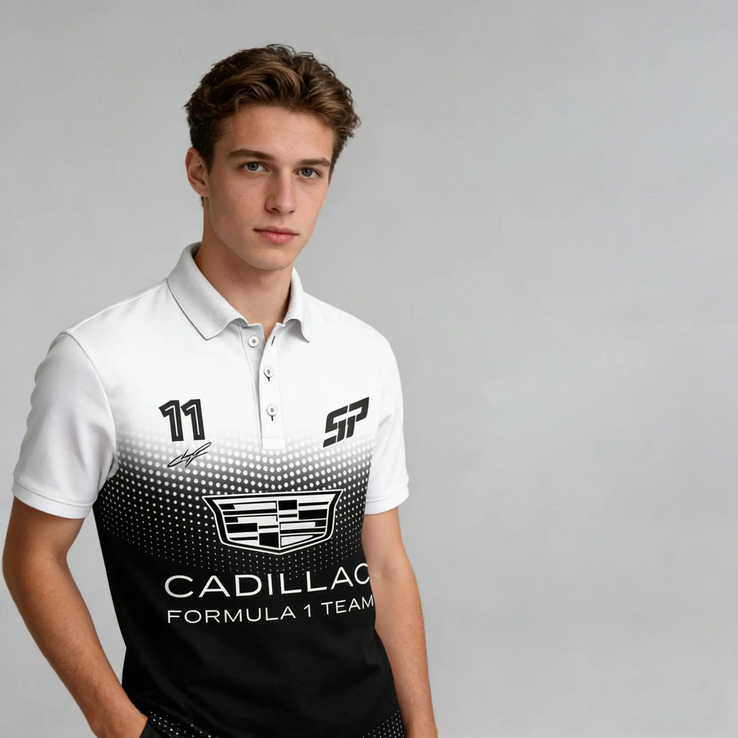 Racing Team Outdoor Extreme Sports Fast Drying Breathable Oversized POLO Shirt Men's Fashion Street Sports Short Sleeve