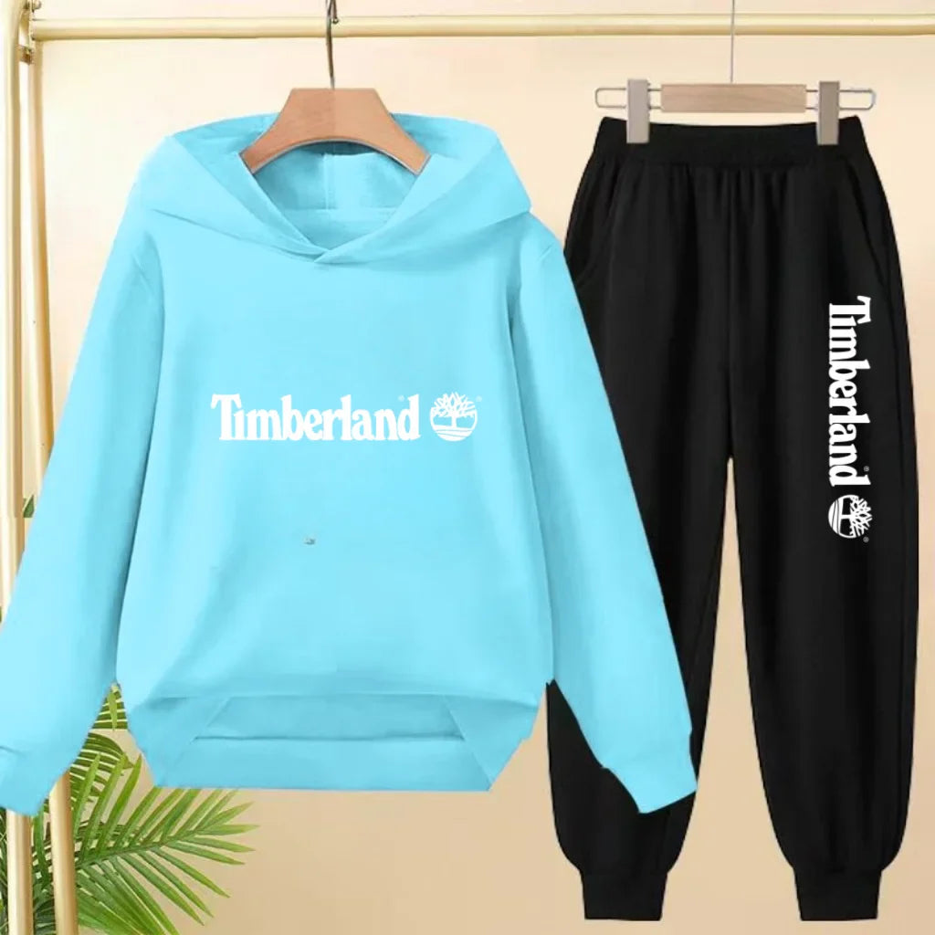 Children Clothing Autumn Winter Hoodie Coat Sweatshirt Top+Trousers Boys Girls Toddler 3-12Yrs Casual Kids Charming Pullover Set