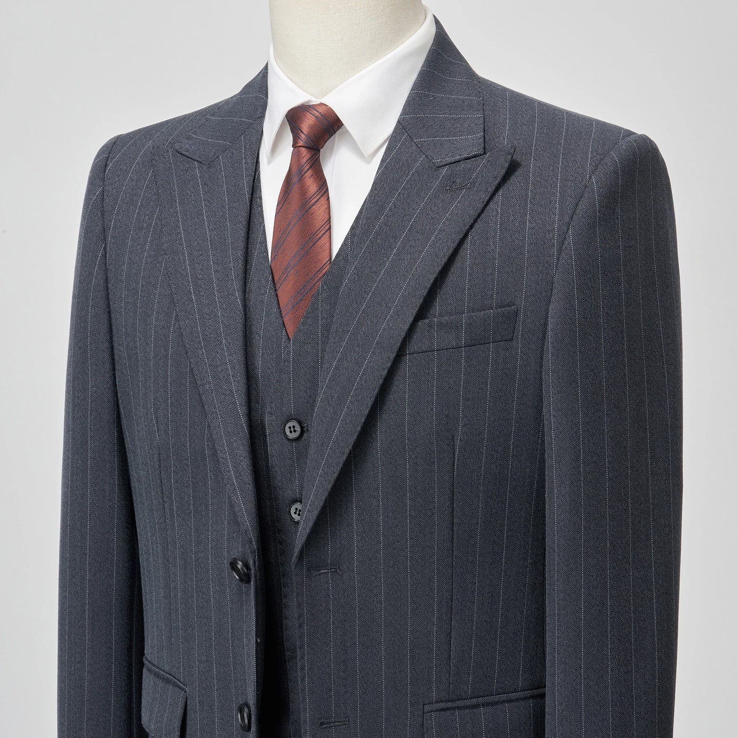 Trajes Musculosos para Noivos 2025 Tamanhos EUA Alfaiataria 3D Italiana TR para Ombros Largos Conjunto de Casamento e Negócios com Calças Ajustáveis