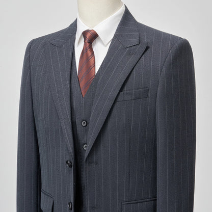 Trajes Musculosos para Noivos 2025 Tamanhos EUA Alfaiataria 3D Italiana TR para Ombros Largos Conjunto de Casamento e Negócios com Calças Ajustáveis