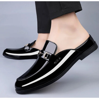 Men's shoes four seasonal new fashion outdoor leather shoes comfortable soft soles non slip lightweight plus size casual shoes