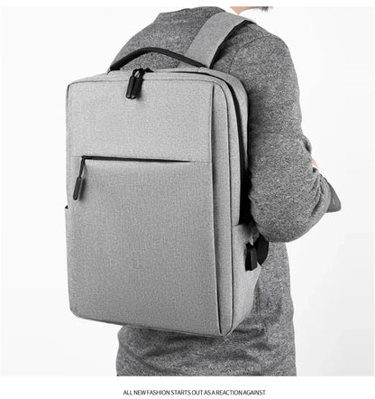 15.6 Inch Laptop Men Backpack Nylon Travel Male Laptop Backpack Usb Charging Computer School Backpacks Waterproof Bag for Men