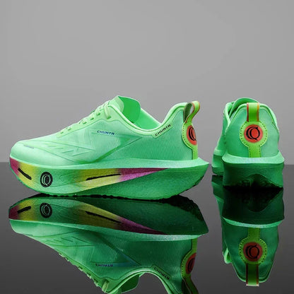 Men's Fashionable Casual and Comfortable Sports Running Shoes Breathable Fabric Upper Non-Slip and Wear-Resistant Shoes