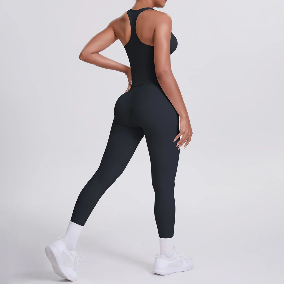 Yoga Top Set Fitness Gym Suit Training Sleeveless Sport Gym Tops Crossover Back Sports Underwear Tummy Control Slimming