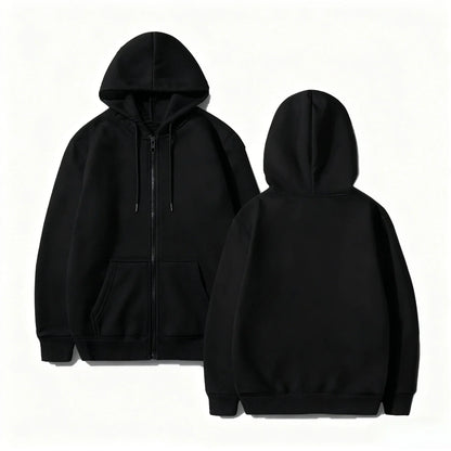 Unisex 2026 Spring Autumn Y2K Mickey Minnie Graphic Print Zip Up Hoodie Cotton Casual Streetwear Jacket Women Men Tops