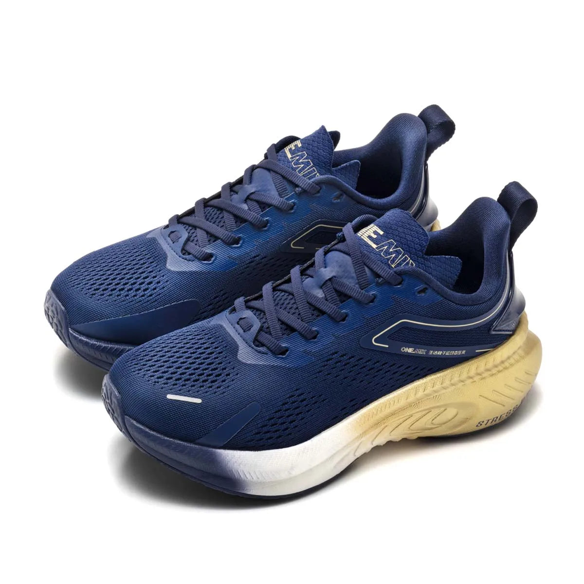 New Style Autumn Winter Men Running Shoes Ourdoor Jogging Cushioning Breathable Lightweight Elastic Sports Sneakers