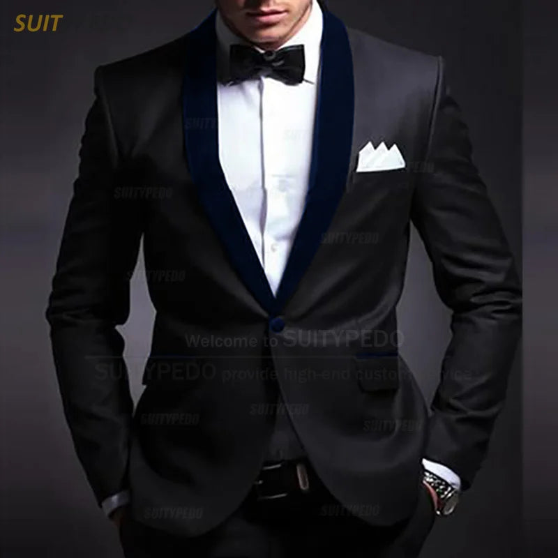 Gold Floral Blazers For Men Fashion Slim Fit Suit Jacket Latest Formal Homecoming Prom Wedding Elegant Shawl Lapel Coat 1 Piece