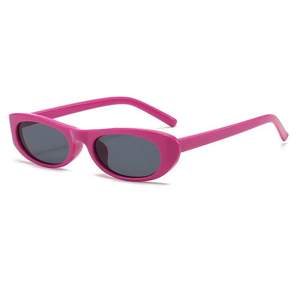 Sunglasses Black Small Frame Fashion Brand Trendy Points Sun Glasses