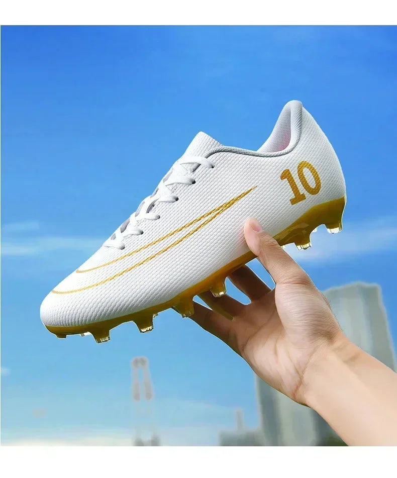 New Men Football Boots Professional Soccer Shoes Training Outdoor Adult Kids Ultralight TF/FG Sports Shoes Futsal High-quality