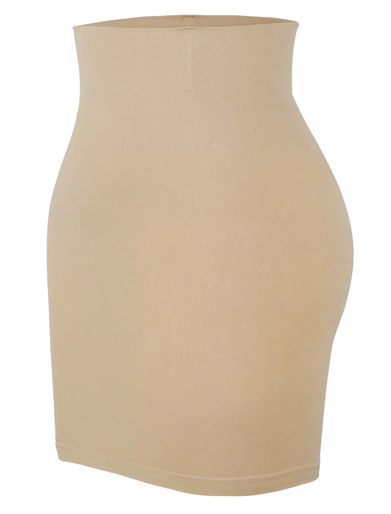 Half Slip Shapewear for Women Under Dresses Built-in Panties High Waist Tummy Control Slips Skirts Butt Lifter Body Shaper Dress