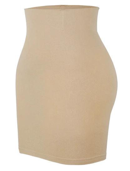 Half Slip Shapewear for Women Under Dresses Built-in Panties High Waist Tummy Control Slips Skirts Butt Lifter Body Shaper Dress
