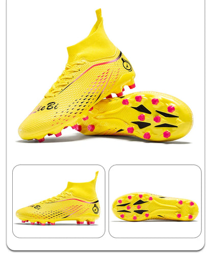 New MenFootball Boots High-quality  Soccer Shoes Professional Outdoor FG/TF Non-Slip Soccer Cleats Training Shoes Ultralight