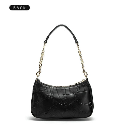 Simple Shoulder Crossbody Bag Women's Handbag Fashion Partition Durable Luxury Brand Fashion Large Capacity Bent Moon Bag