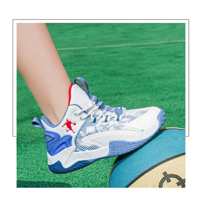 Kids Basketball Shoes Boys Sneakers Non-slip Child Trainer Basket Shoes Outdoor Children Sport Shoes Zapatillas De Deporte