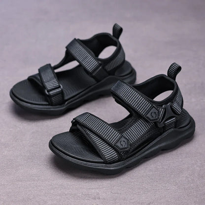 Boys Sports Sandals Soft Rubber Sole Non Slip Lightweight Breathable Kids Summer Outdoor Beach Running Casual Shoes 30-38