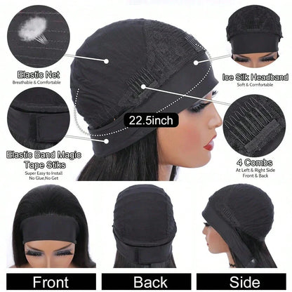13x4 Straight HD Lace Front Human Hair Wigs kinky Straight 360 Full Lace Frontal Wigs For Women Pre Plucked 250 Density
