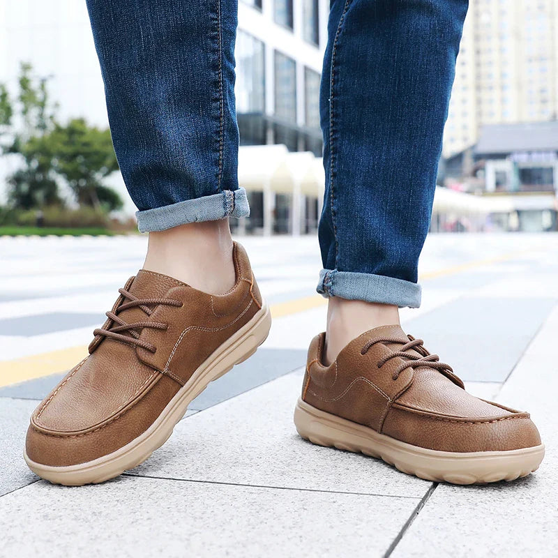 Men's casual leather shoes Genuine Leather Men's Casual Shoes Summer Men Shoes handmade Leather Men Loafers