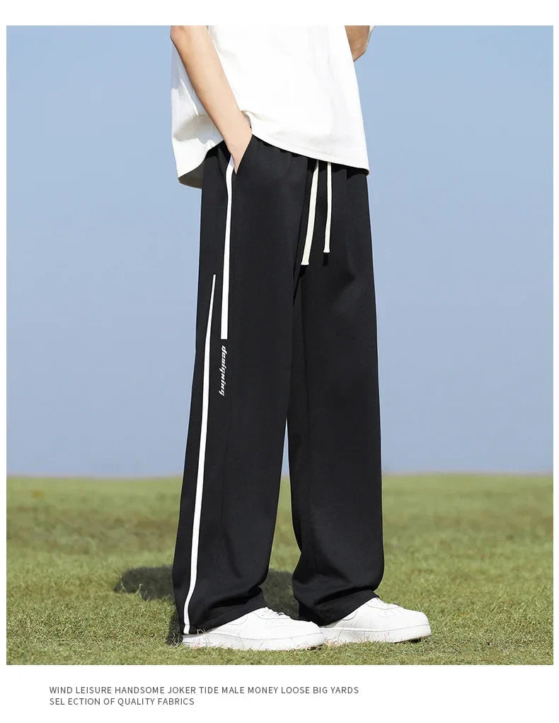 High Quality Outdoor Sports Seasonal Trend Casual Versatile Fitness Running Breathable Ankle Pants Breathable Straight Leg Pants