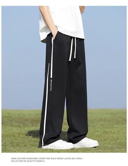 High Quality Outdoor Sports Seasonal Trend Casual Versatile Fitness Running Breathable Ankle Pants Breathable Straight Leg Pants