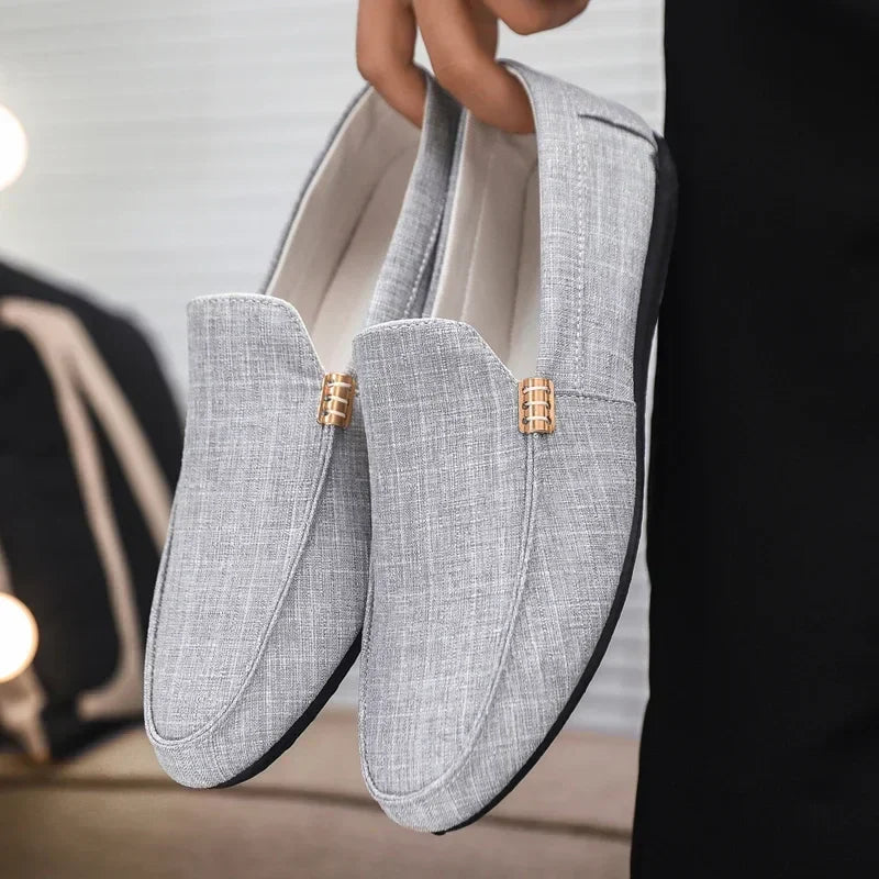 Fashion Men Casual Shoes Luxury Brand Men Loafers Breathable Comfort Slip-on Mens Driving Shoes lightweight Lazy Shoes Moccasins