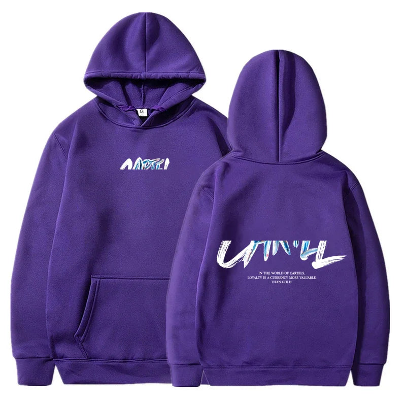Spring and Autumn Men's Fashion Long Sleeve Hoodie Women's Cool Casual Harajuku Hip Hop Streetwear Pullover Sweatshirt Pullover