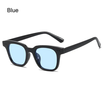 New Vintage Ocean Lens Sun Glasses Cycling Sunglasses for Men Women Fashion Square Frame Sunglasses UV Protection Eyewear Shades