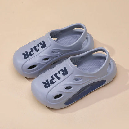 Summer New Children's Shoes Beach Anti-slip Breathable Boy Sandals Fashion Soft Home Children's Sports Shoes 6-12 Years