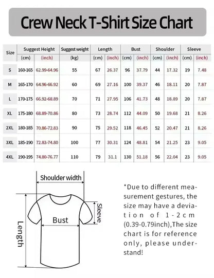 New American STRANGER TV Series Merchandise Men's and Women's Short-sleeved Cotton Short-sleeved T-shirts