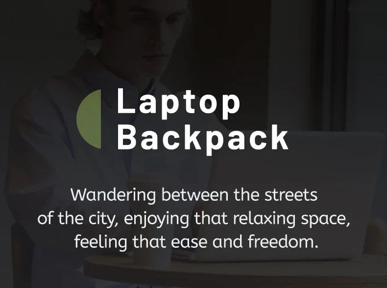 Multifunctional Men's Backpack 15.6" Laptop Backpack Waterproof Large Capacity Work Travel Backpack with USB Port