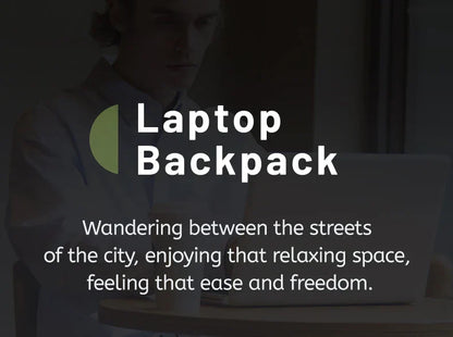 Multifunctional Men's Backpack 15.6" Laptop Backpack Waterproof Large Capacity Work Travel Backpack with USB Port