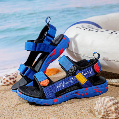 Summer Sandals for Boys Girls Non-Slip Outdoor Children Beach Shoes Lightweight Soft Sole Breathable Kids Walking Sandalias