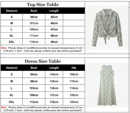 Autumn Winter Casual Women Cotton Linen Shirt Fashion Print Long Dress Set with Pocket Blouse Elegant Lady Street 2 Piece Set