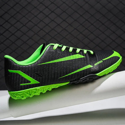 New Outdoor Men Soccer Shoes Adult Cleats Long Spikes Football Boots Training Sport Footwear Sneakers Non Slip Training Unisex