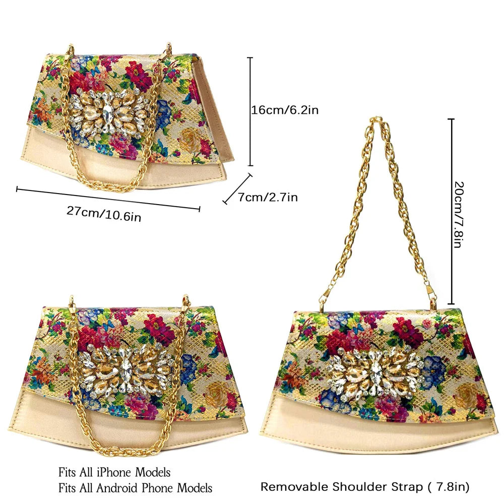Design Nigerian Style Women Heels Shoes And Elegant Bag Set Color Matching Handbag Wedding Party Women Shoes