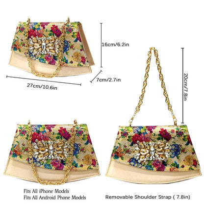 Italian Sandals and Bags Matching Set Women Heel Party for Gold Colour Wedding Bigger Size Thick Heel Shoes