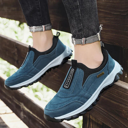 Outdoor Comprehensive Training Shoes Casual Men's Shoes Breathable Suede Leather Shoes Non-slip Walking Shoes Sports Shoes