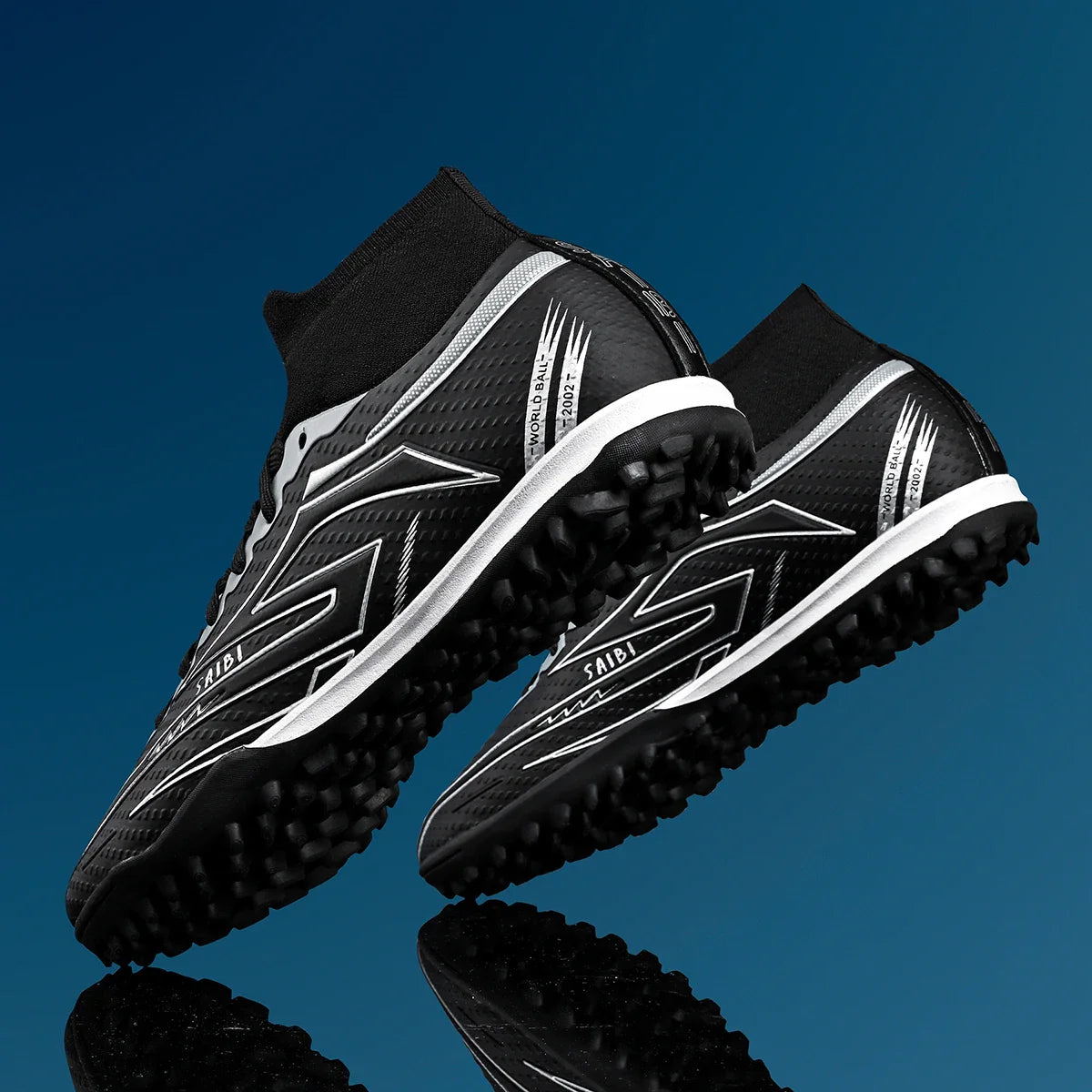 Breathable TF Turf Soccer cleats PU Fabric Composite Upper Rubber Anti-slip Sole Cost-effective Men Women Kids Footwear