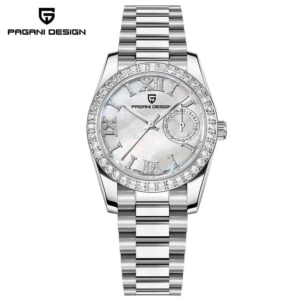 2025 New 32MM Women's Wristwatch Elegant Luxury Quartz Watch For Women Fashion Waterproof Watches Sapphire Clock