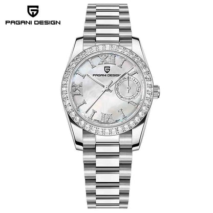 2025 New 32MM Women's Wristwatch Elegant Luxury Quartz Watch For Women Fashion Waterproof Watches Sapphire Clock